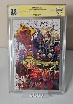 Skybound X 25 signé & annoté Tyler Kirkham Battlebeast Cbcs 9.8