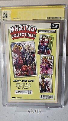 Skybound X 25 signé & annoté Tyler Kirkham Battlebeast Cbcs 9.8