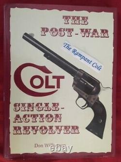 Special 1980 2e Édition Colt Post War Unique Action Army Revolver Par Wilkerson