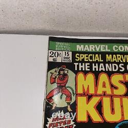 Spécial Marvel Edition 15 Maître De Kung Fu. Première Apparition De Shang-chi