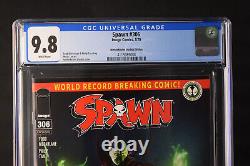 Spécimen 306 de Spawn Variante Netherrealm CGC 9.8 Image 2020 Mortal Kombat RARE