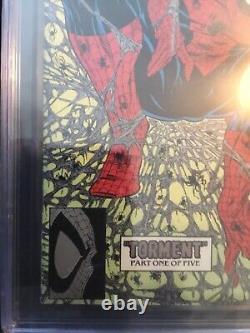 Spider-Man #1 Édition Platine CGC 9.8 Pages Blanches McFarlane 1990 Variant Rare