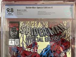 Spider-man Édition Spéciale #1 Cbcs 9.8 Essai Du Venin Unicef 1992 Nm/m