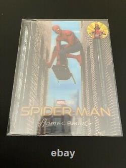 Spider-man Homecoming Blufans Single Lenticulaire 4k/3d Steelbook Brand New Sealed