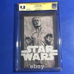 Star Wars 45 CGC SS 9.8 Han Solo en Carbonite JTC Christopher Variant Cover 2024	<br/> 	

<br/>Translation: Star Wars 45 CGC SS 9.8 Han Solo dans la Carbonite JTC Christopher Variant Cover 2024