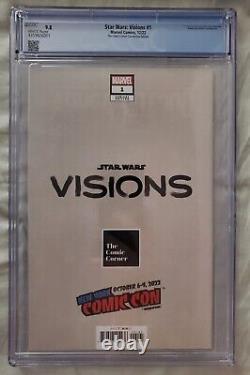Star Wars Visions #1 Variante Virgin Takashi Okazaki NYCC 2022 CGC 9.8