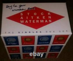 Stock Aitken Waterman Dire Que Je Suis Votre Numéro Un Le CD Singles Box Set (2015)