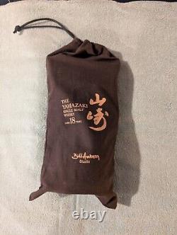 Suntory Whisky The Yamazaki 18 Single Malt Édition Spéciale Bill Amberg VIDE