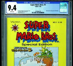 Super Mario Brothers Special Edition #1 Cgc 9.4 Nm Nintendo Valiant 1990 K18