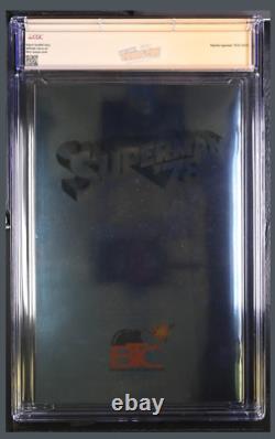 Superman 78 Édition Spéciale #1 CGCSS 9.8 Feuille NYCC Signée & Remarquée par Suayan