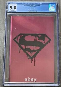 Superman Édition Spéciale #75 (2022) CGC 9.8 Édition Rose Big Time Collectibles