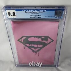 Superman Édition Spéciale 75 Pink Foil Cgc 9,8 Hot