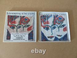 The Cure Lovesong Fiction 1989 Uk 7 In Numbered Lovebox - Linen Print Ficsg30