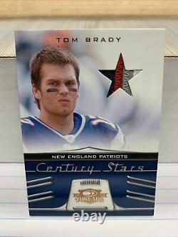 Tom Brady Jersey Card 2006 Donruss Threads Edition Spéciale