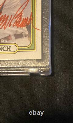 Topps 2021 Patrimoine Johnny Bench Real One Special Edition Red Ink Auto 1/72 Roa
