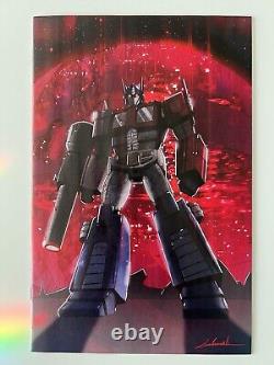 Transformers #10 Livio Ramondelli SDCC Virgin Thank You Variant / TRÈS RARE