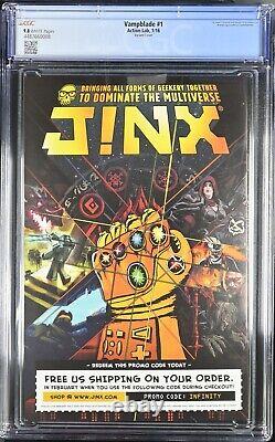 Vampblade #1 (2016) CGC 9.8 NM/M Couverture Variante Booty