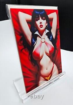Vampirella #666 Va Jack ? Métal Rouge Vierge Variante Limitée à 100