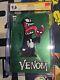 Venom #150 Cgc 9.6 Ss Exclusivité En Feuille Métallique Des Héros De Con Signée Par Skottie Young
