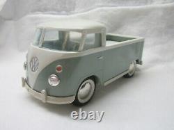 Vintage Années 1960 Buddy L Pressed Steel Volkswagen Bus Single Cab