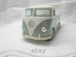Vintage Années 1960 Buddy L Pressed Steel Volkswagen Bus Single Cab