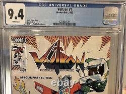 Voltron No 1 (1985) Cgc 9.4 Wp. Première Édition Spéciale