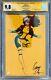 X-men #1 Cgc 9.8 David Nakayama Jaune Rogue Variante Vierge Signée Gerry Duggan