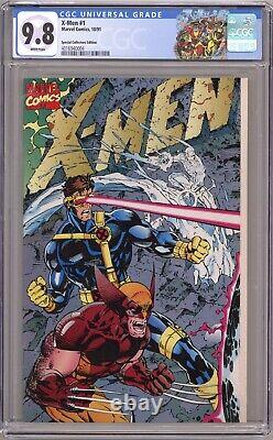 X-Men #1 (1991) CGC 9.8 NM/M avec l'étiquette X-Men Édition Collector Spéciale