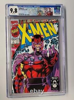 X-men #1 Cgc 9.8 Couvercle Magneto Sur Étiquette Personnalisée
