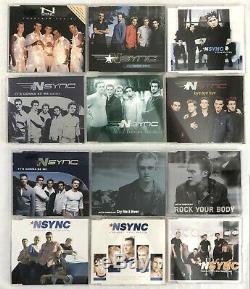 (x23) Lot De Nsync CD Singles Imports Editions Collector, Très Rares